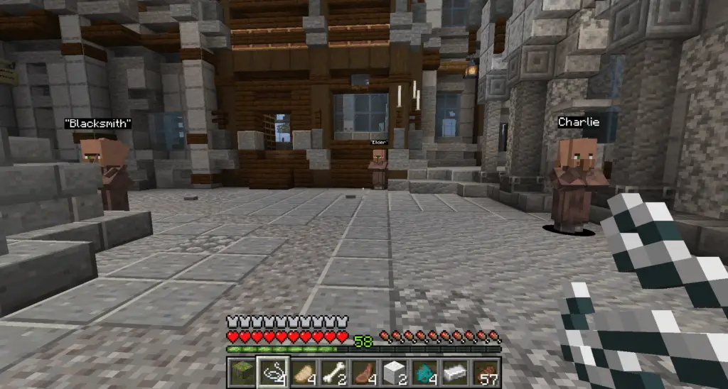 This is the beginning stages of NPCs appearing in world.